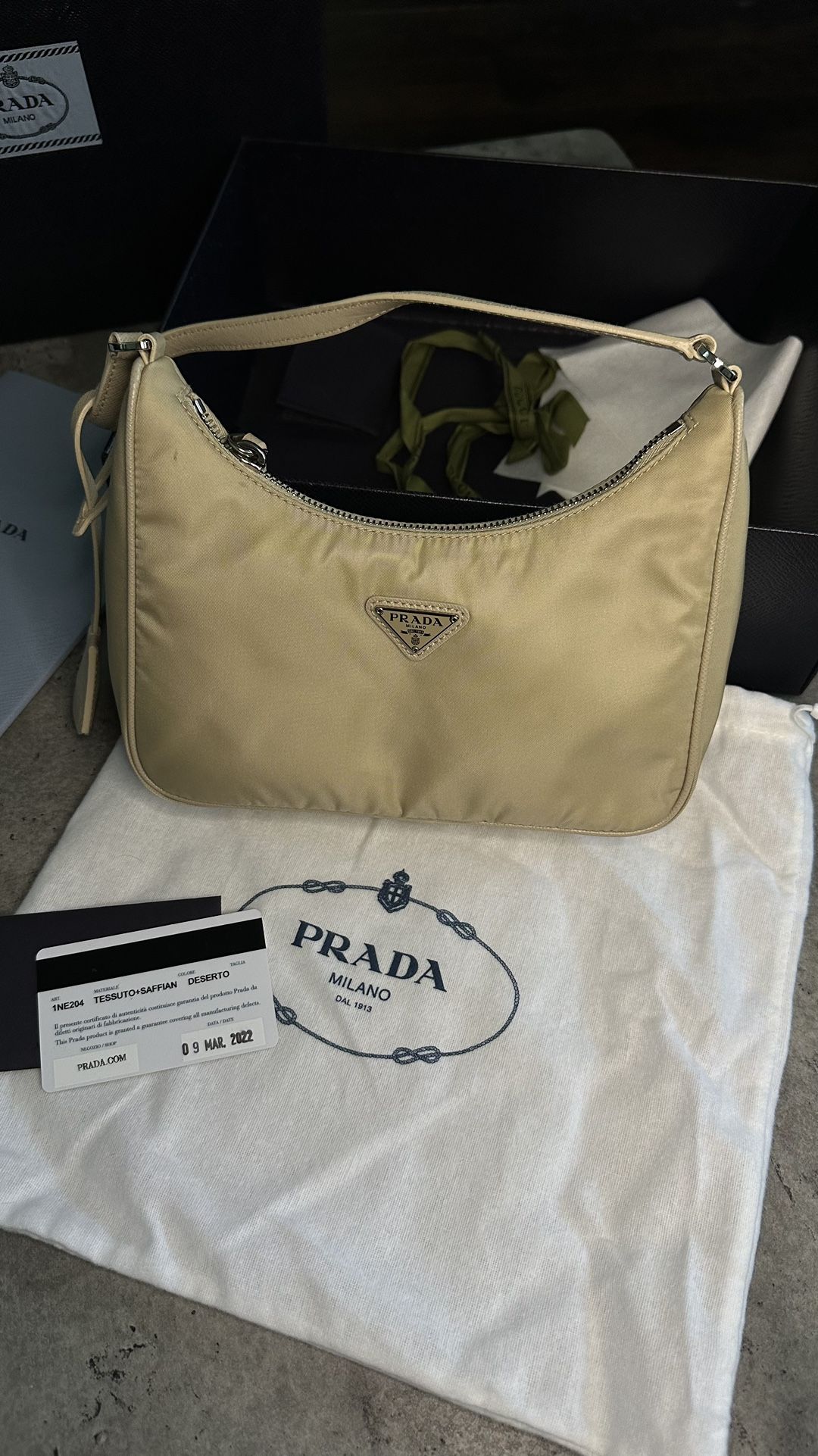 Prada Re-Edition 2005 Re-Nylon mini bag AUTHENTIC 