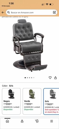 Barber chair
