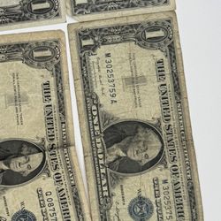 Six Silver Certificates