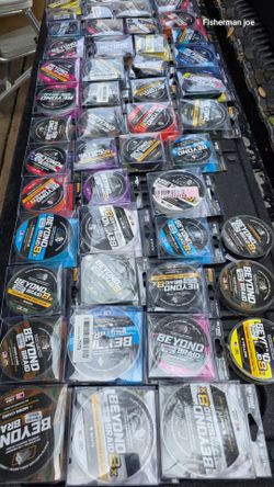 Beyond braid 300 yards..15.00 each