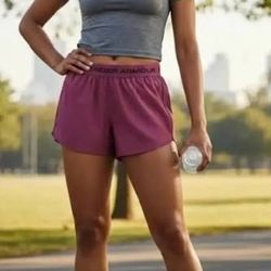 Women's Under Armour Tech Play Up Mesh Athletic  Shorts 