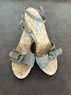 Stella McCartney Wedge Sandals Size: 8.5