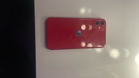 red iphone 11