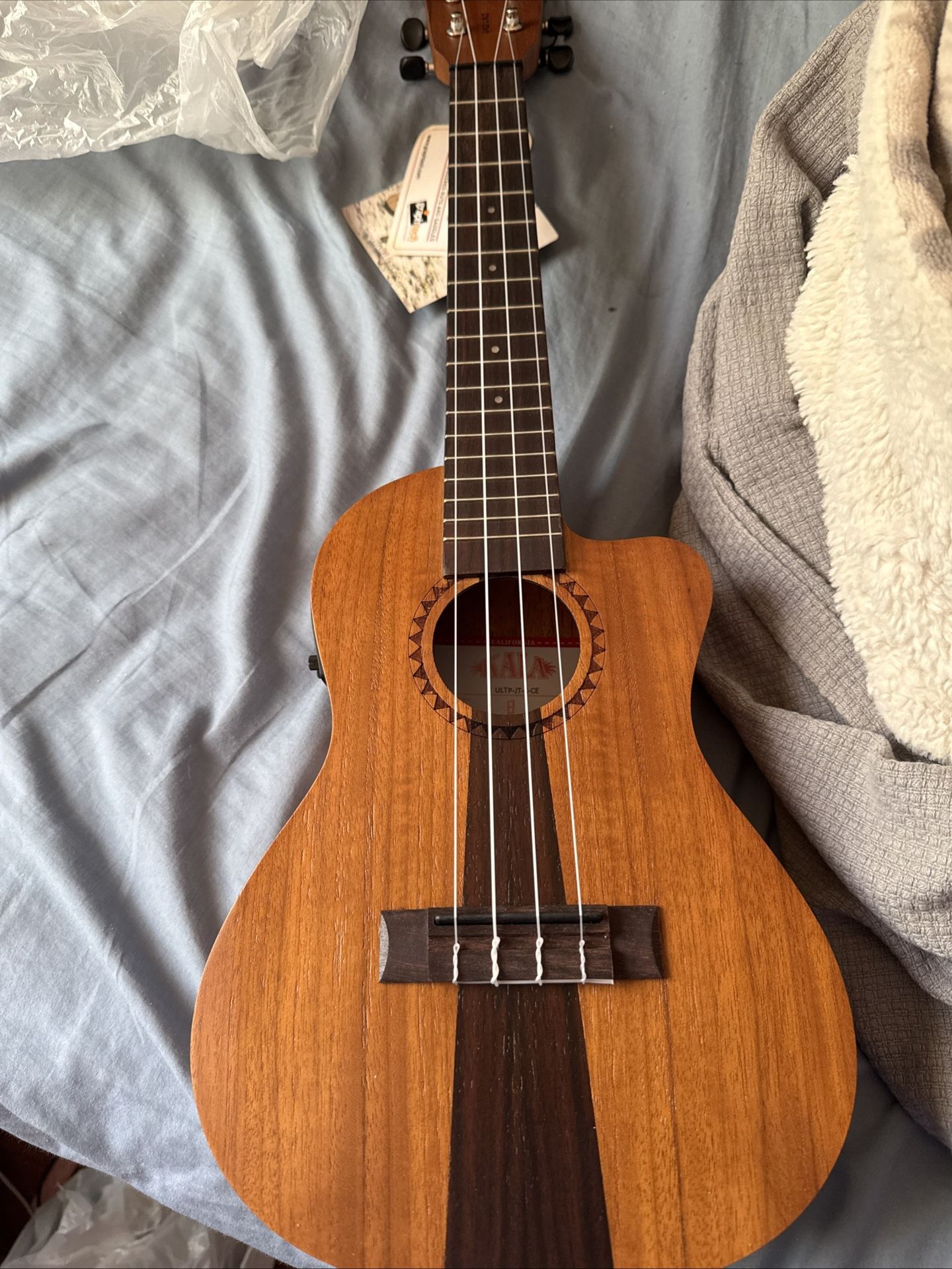 Kala Concert Electric Acoustic Ukulele