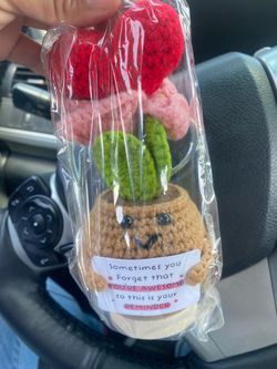 Gossby Handmade Positive flower  Crochet