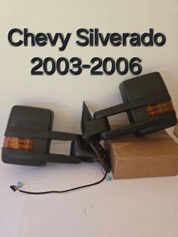 Chevy Silverado 2003-2006 Towing Mirrors