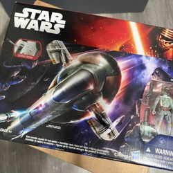 Star Wars Boba Fett Slave 1 Figure & Vehicle Empire Strikes Back Sealed 2015