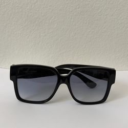 SAINT LAURENT(YSL) square SL M9 Black Sunglasses