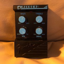 Vintage Fender Distortion Guitar Foot Pedal