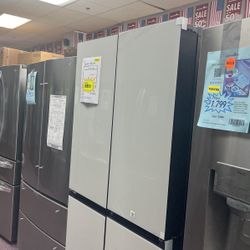 Refrigerator White 30” Inches New Open And 1 Year Warranty 