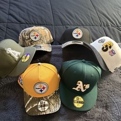 5$ hats