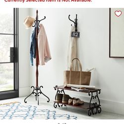 Pottery Barn Moran Coat Rack & Shoe Rack