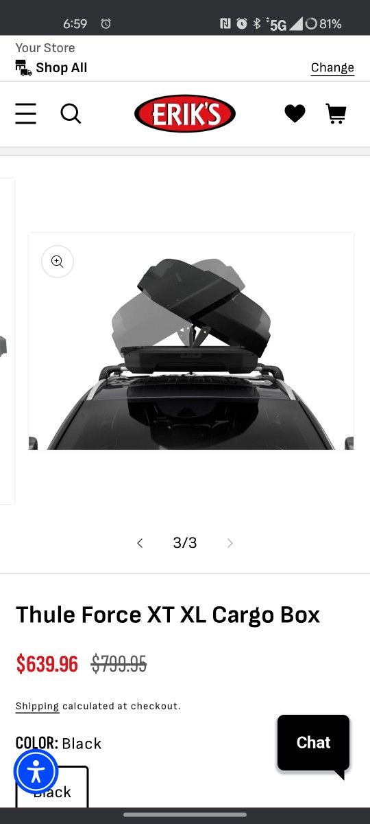 Thule XT Xl Cargo Box