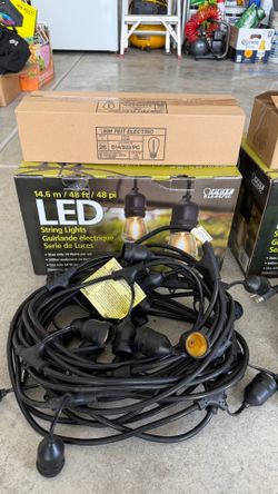 FEIT 48’ Outdoor String Light (3 sets)