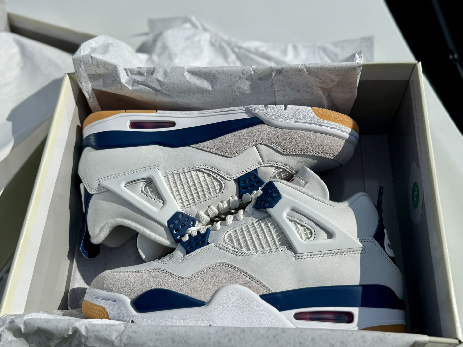  Nike Air Jordan 4 SB Navy Sz 10.5 