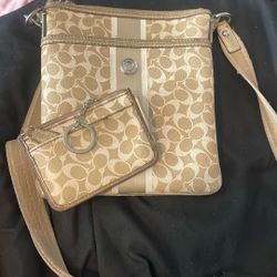 Coach purse and wallet