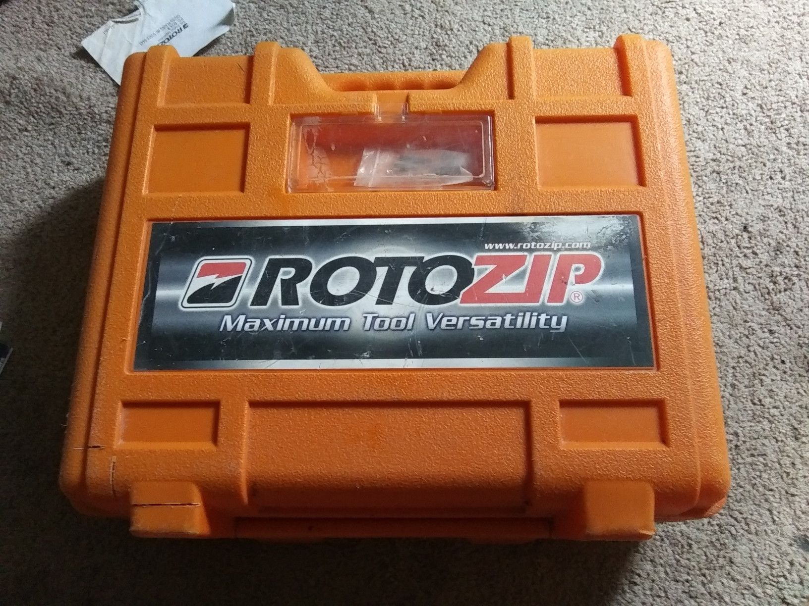 2 Rotozip saws with case and attachments