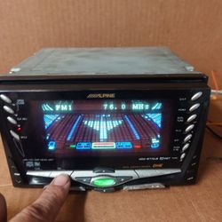 JDM Alpine Double DIN MDA-W779JB Car Stereo Head Unit