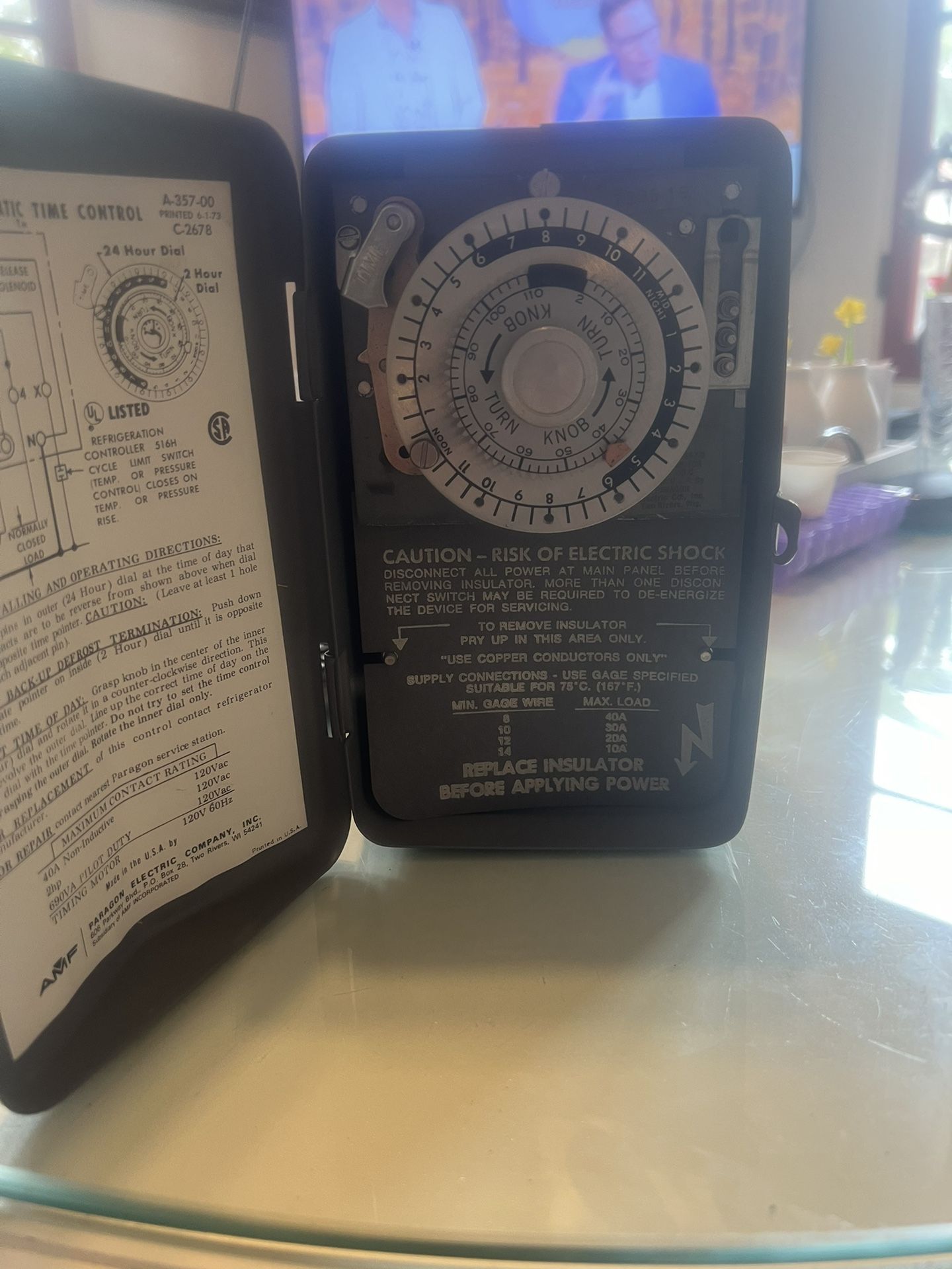 AMF paragon Timer Model 8145