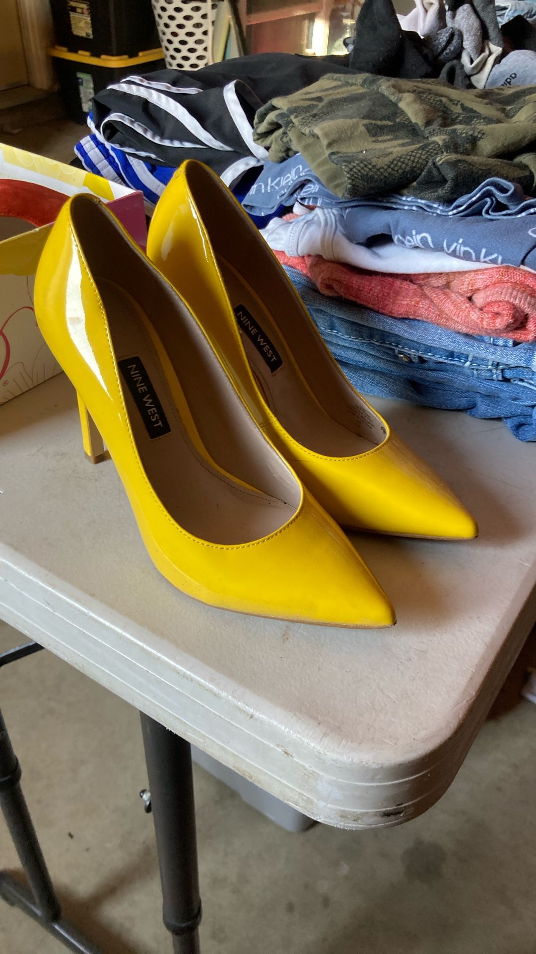 Yellow None West Pumps Size 5 1/2 Medium