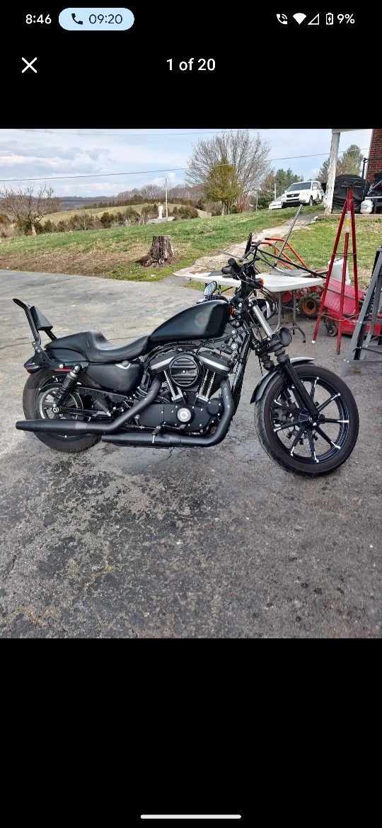 2019 Harley Davidson 883 Iron Black Denim