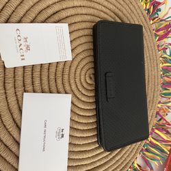 Coach Leather Wallet Unisex 
