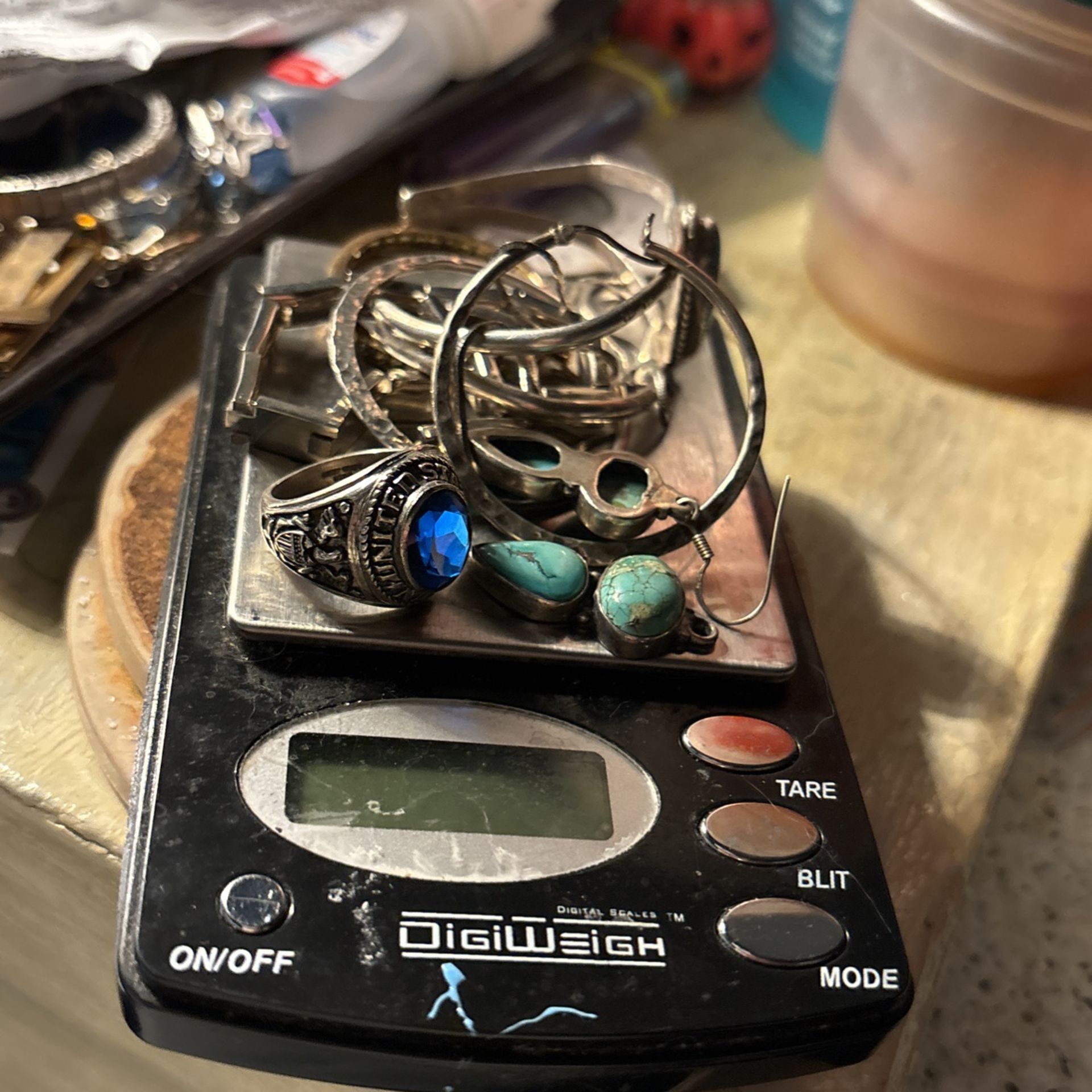 77 Grams Of Silver Marked