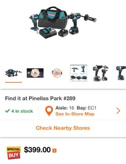 18-Volt LXT Lithium-ion Brushless Cordless 2-piece Combo Kit (Hammer Drill/ Impact Driver) 5.0Ah