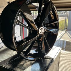 17” Rims OEM Nissan Gloss Black, Firm Price