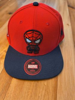 Marvel x Lids Exclusive Spider-Man Chibi Premium Snapback Hat - Red/Navy