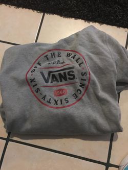 Vans sweater size 6 kids