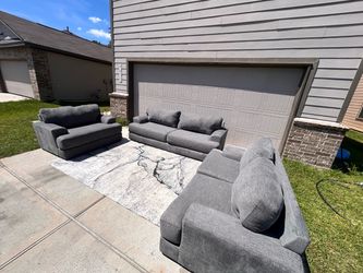 Large couches -3 -Comfortable and professionally cleaned