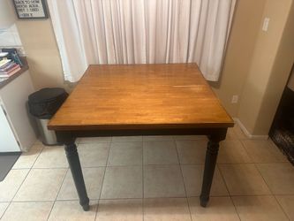 Dinner table and chairs