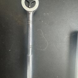 Craftsman Socket Wrench 1/2 “ drive , Vintage Chrome 