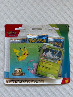 Pokémon TCG 30th Celebration Tech Sticker Collection