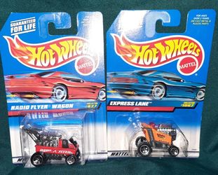 1997 Hot Wheels Radio Flyer Wagon, And 1998 Express Lane