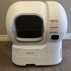 HomerunPET Self Cleaning Litter Box - 106L Ultra Large Automatic Cat Litter Box 