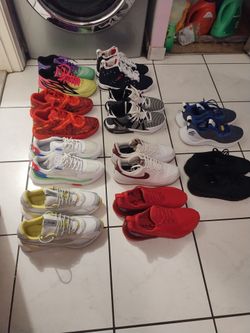 Nike and puma tennis shoes  fair price non-negotiation