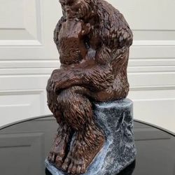 The Bigfoot Thinking Statue