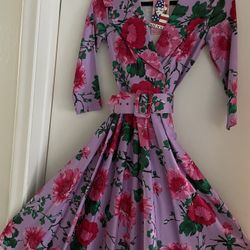 Pretty Vintage Look, Pink Dress