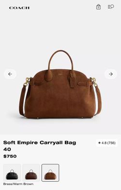 Coach soft empire carry all bag