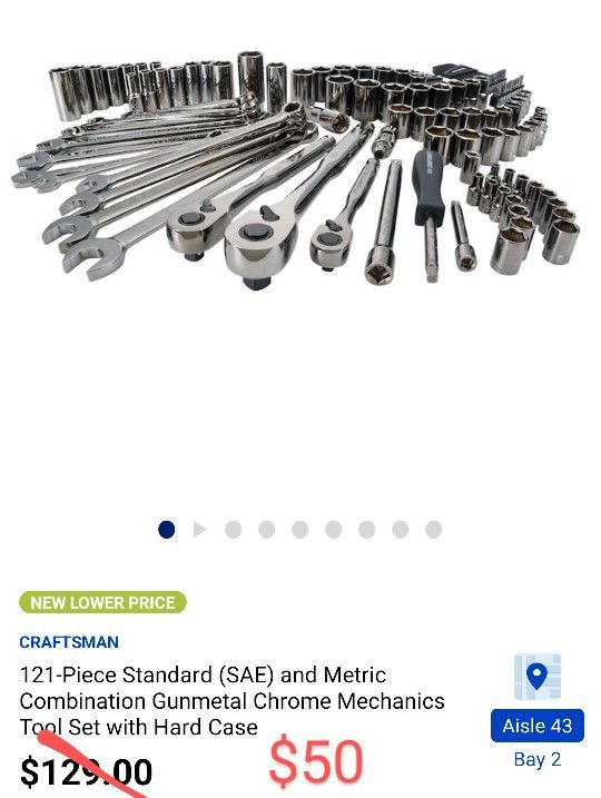 Took Set 121 Piece