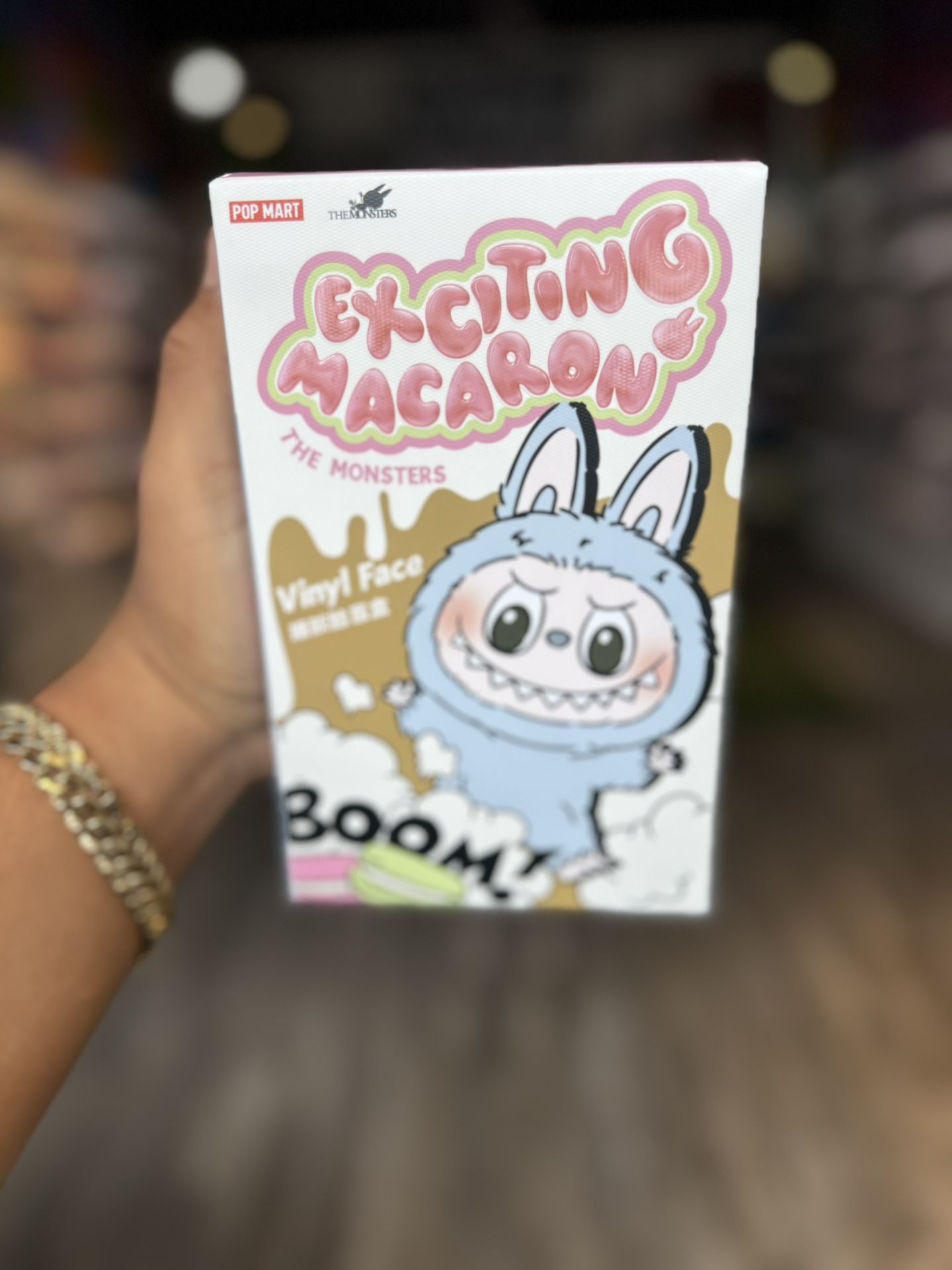 Authentic Labubu Exciting Macaroon