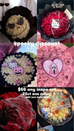 spooky bouquets