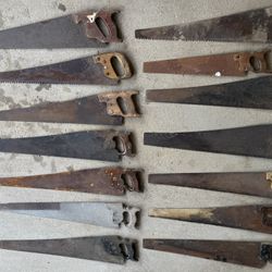 Antique Hand Saws