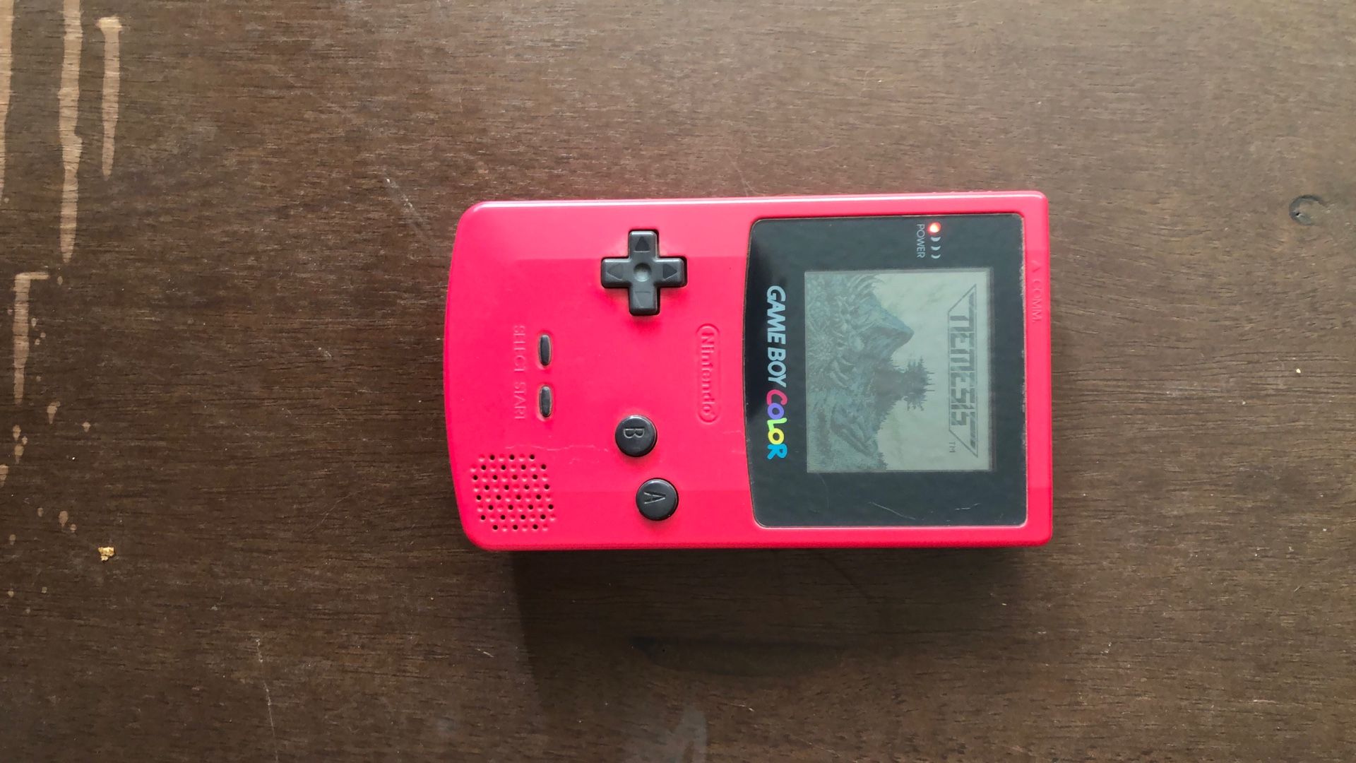 Gameboy Color.