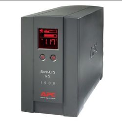 APC Back-UPS RS 1500 Battery Backup  1500VA / 865W