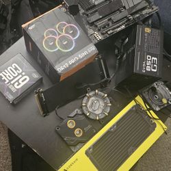Pc Parts. Computer Building Parts 