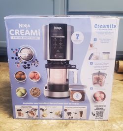New Ninja NC301 CREAMi Ice Cream Maker - 7 One-Touch Programs