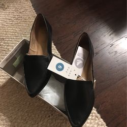 Black Flat Size 6 Shoes